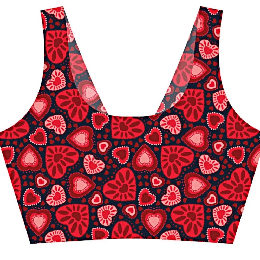 ❤️Cute Hearts Bra